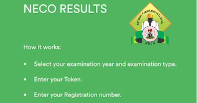 Check Your NECO Result online