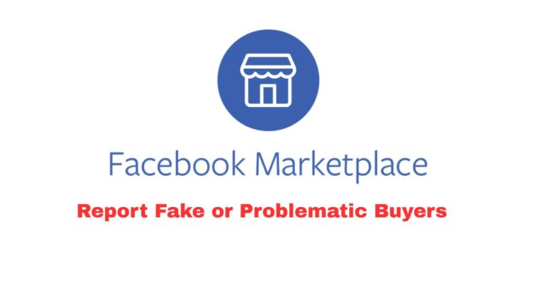 Report A Buyer on Facebook Marketplace