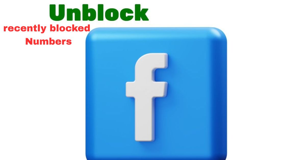 How Do I find recently blocked Numbers