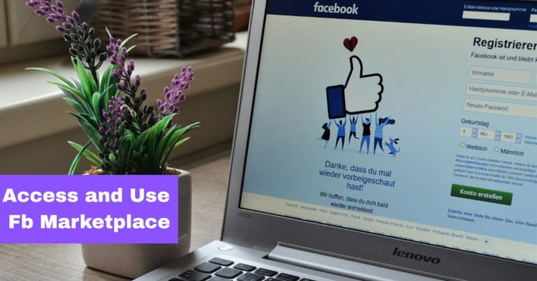 Access and Use Fb Marketplace