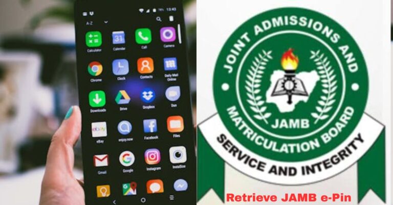 Retrieve Your Lost JAMB e-Pin