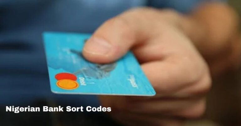 Nigerian Bank Sort Codes
