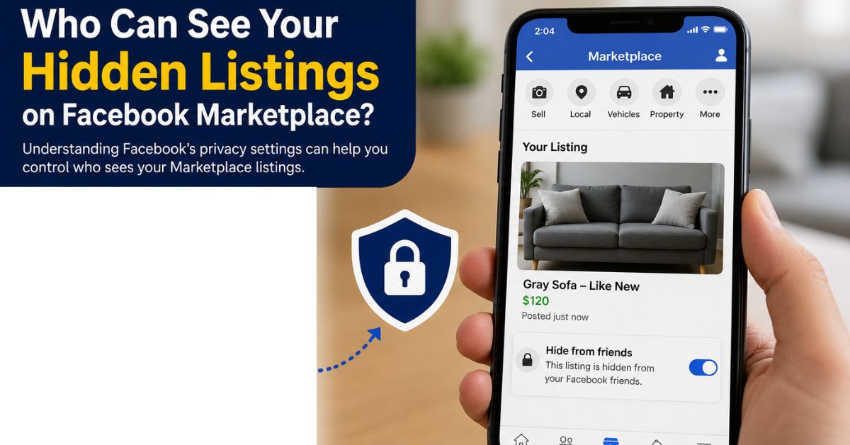 Who Can See Your Hidden Listings on Facebook Marketplace