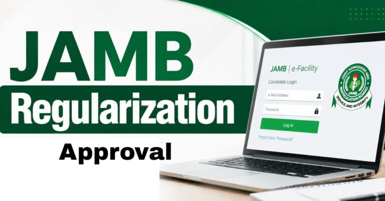 How Long Does It Take For JAMB To Approve Regularization?