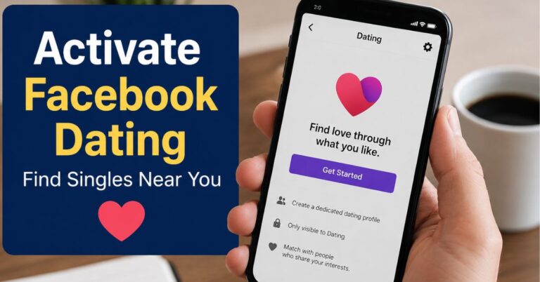 How Do I Activate Facebook Dating to Find Singles Near Me?