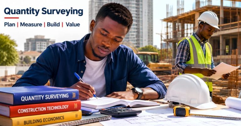 JAMB/WAEC Subject Combination To Study Quantity Surveying