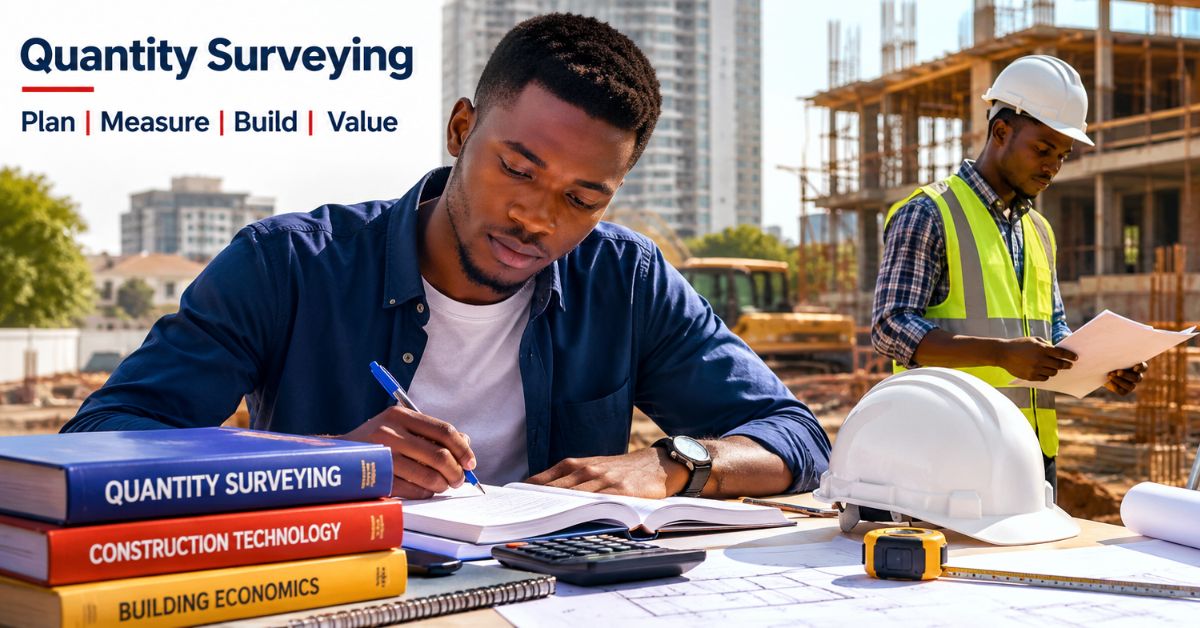 JAMB/WAEC Subject Combination To Study Quantity Surveying