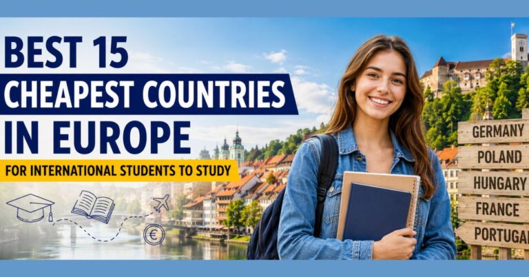 Cheapest Countries in Europe For International Students