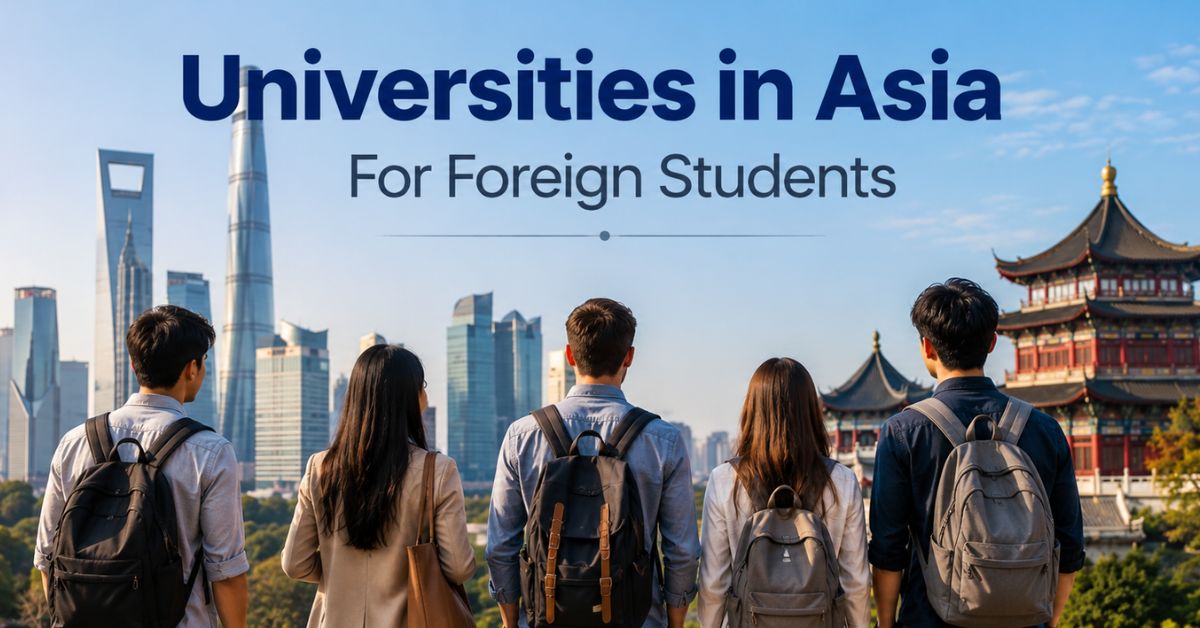 Universities in Asia For Foreign Students To Study At an Affordable Rate