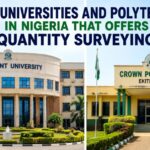 Private Universities And Polytechnics in Nigeria That Offer Quantity Surveying