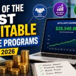 Top List of The Most Profitable Affiliate Programs As At 2026