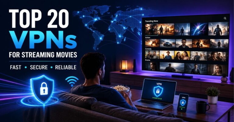 Top 13+ VPNs For Streaming Movies - Watch Movie With Fast and Reliable Speed