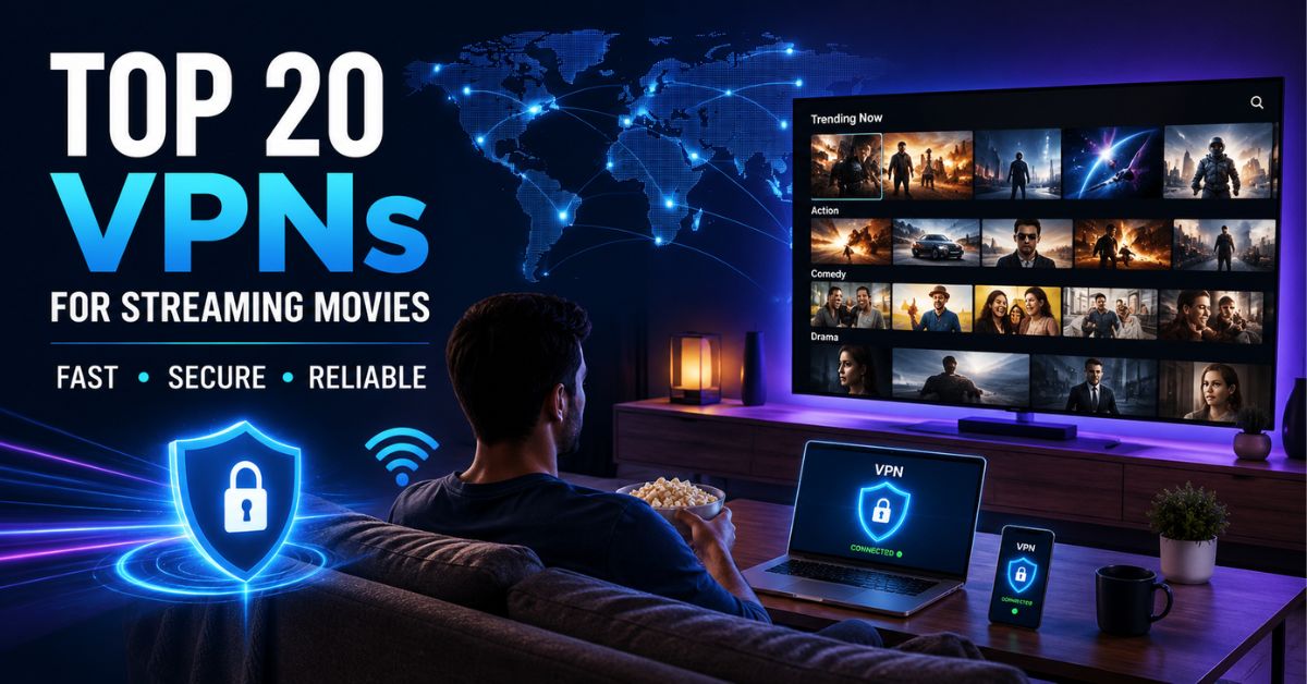 Top 13+ VPNs For Streaming Movies - Watch Movie With Fast and Reliable Speed