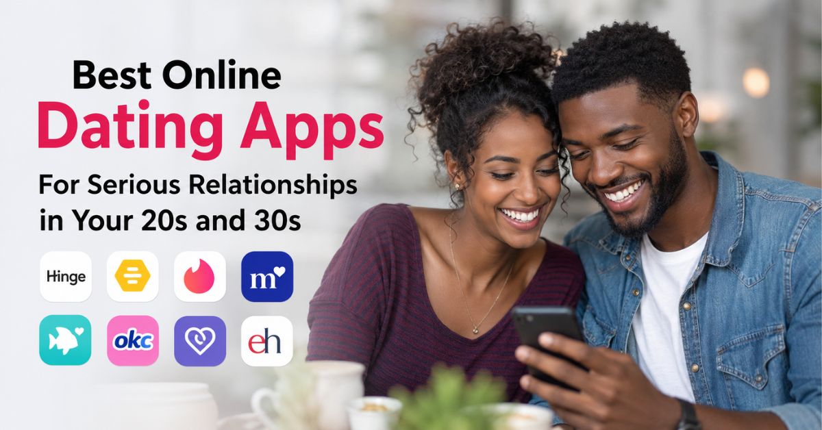 Best Online Dating Apps For Serious Relationships in Your 20s and 30s