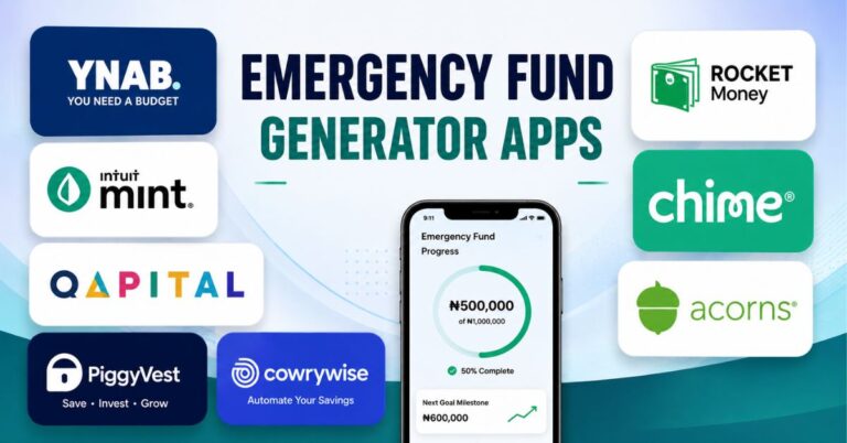 Emergency Fund Generator Apps