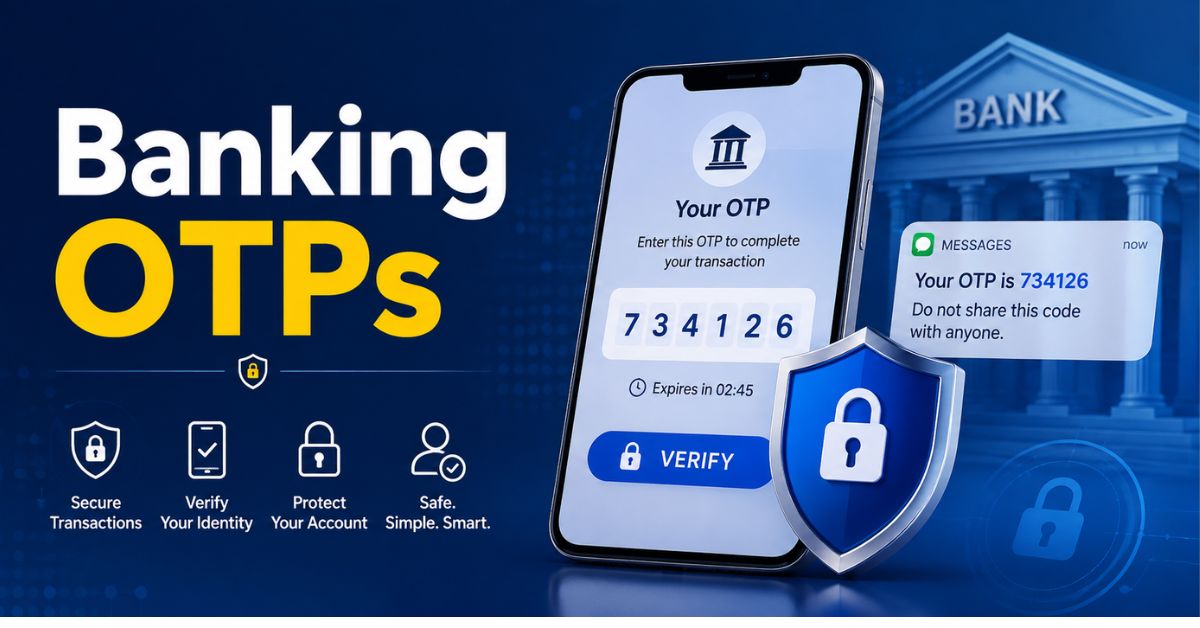 What Is an OTP Banking Code? An OTP, or One-Time Password, is a temporary security code generated for a particular authentication or transaction request. Unlike your regular banking password or PIN, an OTP is not intended for repeated use. It is usually valid for a limited period or a specific transaction. For example, after initiating an online transaction, your bank may send: “Your OTP is 483921. Do not share this code with anyone.” You enter the code into the appropriate banking page or application. The bank then checks whether the code is valid before allowing the requested action to continue. The exact format varies between financial institutions. Many banking OTPs contain six digits, but some systems may use different lengths or authentication methods. The central idea remains the same: the code is temporary and should only be used by the authorized customer. Why Do Banks Use OTPs? Digital banking has made financial services much more convenient. Customers can transfer money, pay bills, shop online and manage their accounts without visiting a bank branch. Unfortunately, convenience also creates opportunities for fraud. A criminal could obtain someone's username, password or other account information through phishing, malware, fake websites or social engineering. An additional authentication step makes it harder for the criminal to complete certain sensitive activities using stolen information alone. This is why OTPs are commonly used as an additional security layer. A bank may require you to provide your password to access an account and then request an OTP before allowing a sensitive transaction. The OTP therefore works as a temporary confirmation that adds another barrier between an unauthorized person and your account. How Do Banks Generate OTP Codes? The generation of an OTP is not simply a computer picking random numbers and sending them to your phone. Banks use specialized authentication systems and cryptographic algorithms to generate and validate temporary codes. The exact technology differs from one financial institution to another, but the general process follows a familiar pattern. 1. You Initiate an Action The process begins when you perform an activity that requires additional verification. This could include: Making a bank transfer Paying for an online purchase Adding a new beneficiary Changing certain account information Resetting a password Registering a device Signing into a protected service The bank's system identifies the request and determines that additional authentication is required. 2. The Authentication System Creates a Challenge The bank's security system processes information associated with your authentication request. Depending on the type of OTP system being used, this may involve a secret value associated with your account, a time value, a transaction reference or other security information. This information is processed using a secure algorithm to produce an authentication code. The important point is that the bank does not simply rely on an ordinary list of random numbers. 3. A Temporary Code Is Generated The authentication system produces the OTP, which may be a six-digit number. For a time-based OTP, the code can be generated using a shared secret and the current time. Because the calculation changes over time, the resulting code also changes. For a transaction-based OTP, the code may be connected to a particular transaction or authentication request. This makes the code useful for a limited purpose instead of becoming another permanent password. 4. The Code Is Delivered to You Once generated, the OTP is delivered through an authentication channel supported by the bank. Depending on the institution and its security system, this could be: SMS A banking application An authenticator application A hardware security token An in-app authentication system Another approved security method SMS is one of the most familiar methods because it is convenient and does not require customers to install additional authentication software. However, banks are increasingly using multiple authentication methods as digital fraud becomes more sophisticated. 5. The Bank Verifies the Code After receiving the OTP, you enter it into the relevant banking application, website or payment interface. The bank's authentication system checks whether the submitted code is the expected one and whether it is still valid. If the code matches and has not expired, the authentication can succeed. If it is incorrect, expired or associated with an invalid request, the bank can reject it. Why Does an OTP Expire? One of the main advantages of an OTP is that it does not remain useful forever. Imagine receiving a banking security code that remained valid for several days. If someone gained access to the message later, that code could potentially become useful to them. Short validity periods reduce this risk. Depending on the bank's system, an OTP may expire after a certain number of minutes, after it has been successfully used, or when the transaction associated with it is cancelled or expires. Time-based authentication systems may also generate a completely different code after a defined interval. This explains why an OTP you received several minutes ago may stop working even though you have not used it. Are All OTPs Generated the Same Way? No. Different banks and financial services can use different OTP technologies. Time-Based OTP A Time-Based One-Time Password, often referred to as TOTP, changes according to time. The authentication system and the authorized authentication application or device use synchronized information to calculate or verify the code. Because the code changes regularly, an old code becomes useless after its validity period. Event-Based OTP An event-based OTP can be generated following a specific event, such as activating a security token or initiating an authentication process. The code is intended for limited use rather than becoming a permanent credential. Transaction-Specific OTP Some authentication systems connect an OTP to a particular transaction. For example, a code may be generated for a specific payment or transfer rather than being a general login code. This can provide another layer of protection because the authentication is associated with a particular action. SMS OTP With SMS authentication, the bank sends the temporary code to the phone number registered with the account. This remains a familiar option for many customers, although SMS-based authentication can face risks such as phone-number takeover and social engineering. What Happens When You Enter the Wrong OTP? When you submit an OTP, the bank checks it against the value expected by its authentication system. If the code is incorrect, the transaction or authentication attempt may be rejected. Banks may also limit the number of incorrect attempts. Repeated failures could result in a temporary restriction or require another verification step. This is why you should not keep entering random numbers if an OTP does not work. Instead, check that you are using the most recent code and request a new one if necessary. Why Should You Never Share Your OTP? This is perhaps the most important thing every banking customer should understand. Your OTP is confidential. Fraudsters know that an OTP may be the final security step standing between them and a successful transaction. They may therefore try to convince customers to reveal it. A scammer might call and say: “We detected suspicious activity on your account. Give me the OTP that was just sent so I can secure your account.” The story may sound believable, particularly if the caller already knows your name or bank. But providing the OTP can allow the person to complete the very transaction you are trying to prevent. Never give your OTP to a stranger, caller, online contact or someone claiming to be a bank representative. If you receive a suspicious request, end the conversation and contact your bank through an official channel. What If You Receive an OTP You Did Not Request? An unexpected OTP does not automatically mean that someone has successfully accessed your account. There could be a genuine mistake, such as someone entering the wrong phone number. However, you should not ignore it. Check your banking application and review recent account activity if possible. Look for unfamiliar transfers, payments, login attempts or account changes. Most importantly, do not give the OTP to anyone who contacts you asking for it. If you notice suspicious activity, contact your bank immediately using an official customer-service number, application or website. OTPs Are Not the Only Security Measure It is easy to think that an OTP is the only thing protecting a bank account, but modern banking security usually involves several layers. Depending on the financial institution, these may include: Passwords PINs Biometrics Device recognition Transaction limits Encryption Fraud monitoring Login notifications Account lockout controls OTP authentication Suspicious-activity detection These measures work together to make unauthorized access more difficult. However, even sophisticated technology cannot completely protect a customer who voluntarily gives sensitive authentication information to a fraudster. That is why customer awareness remains just as important as the technology itself. Common Mistakes Customers Make With OTPs Some security mistakes are surprisingly simple. Sharing an OTP With a Fake Bank Employee Never assume that a caller is genuine simply because they know some information about you. A legitimate-looking conversation can still be a scam. Clicking Unknown Banking Links Fraudsters can create websites that look almost identical to legitimate banking websites. A customer may unknowingly enter their login details and OTP into a fake page. Avoid clicking suspicious links received through unsolicited messages. Allowing Remote Access to Your Phone Be cautious when someone unexpectedly asks you to install an application that gives them remote access to your device. Ignoring Transaction Notifications Bank alerts can help customers identify suspicious activity quickly. If you receive a notification for something you did not do, investigate immediately. Reusing Sensitive Credentials Avoid using the same password or PIN across multiple services. If one account is compromised, reused credentials could expose other accounts as well. What Should You Do If You Accidentally Share an OTP? Act quickly. Contact your bank immediately through an official channel and explain that you may have exposed an OTP. Check your account for unfamiliar transactions and follow the bank's instructions for securing the account. Do not wait until money disappears before reporting the incident. A quick response can give the bank an opportunity to investigate or take protective action. The Future of Banking OTP Security Banking authentication continues to change as fraud techniques become more advanced. Customers may increasingly see security systems that combine OTPs with device recognition, biometrics, transaction confirmation, authentication applications and behavioral fraud detection. This could eventually reduce the need to manually enter OTPs for every transaction. The goal is not simply to create a six-digit number. The bigger objective is to establish confidence that the person attempting to perform a transaction is genuinely authorized to do so. Final Thoughts An OTP banking code may look like a simple six-digit number, but it represents an important part of the security process protecting digital financial transactions. Banks use authentication systems and cryptographic techniques to generate and verify temporary codes. These codes are deliberately designed to expire or become unusable after a particular period or transaction. But the effectiveness of OTP security also depends on the customer. Your OTP should be treated as confidential information. Do not disclose it because someone claims to be from your bank, and never allow pressure or urgency to make you ignore basic security precautions. If you receive an OTP you did not request, take it seriously. Check your account and contact your bank if anything appears unusual. The safest way to think about an OTP is simple: It is not just a number sent to your phone. It is a temporary authorization credential designed to help protect your money. Keep it private.