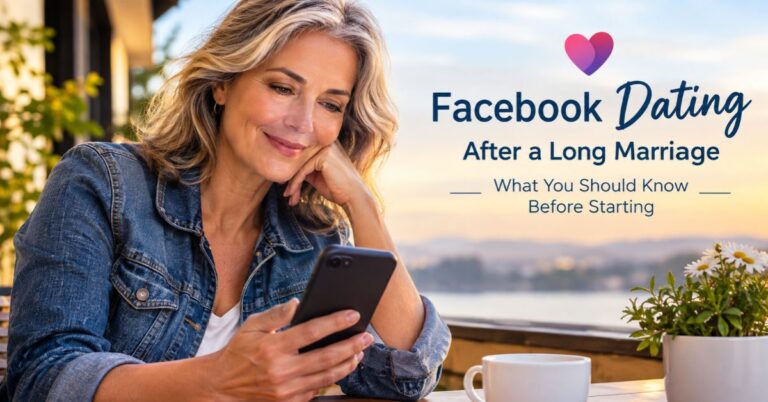 Facebook Dating After a Long Marriage: What You Should Know Before Starting